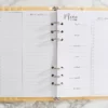 page recette recharge bullet journal