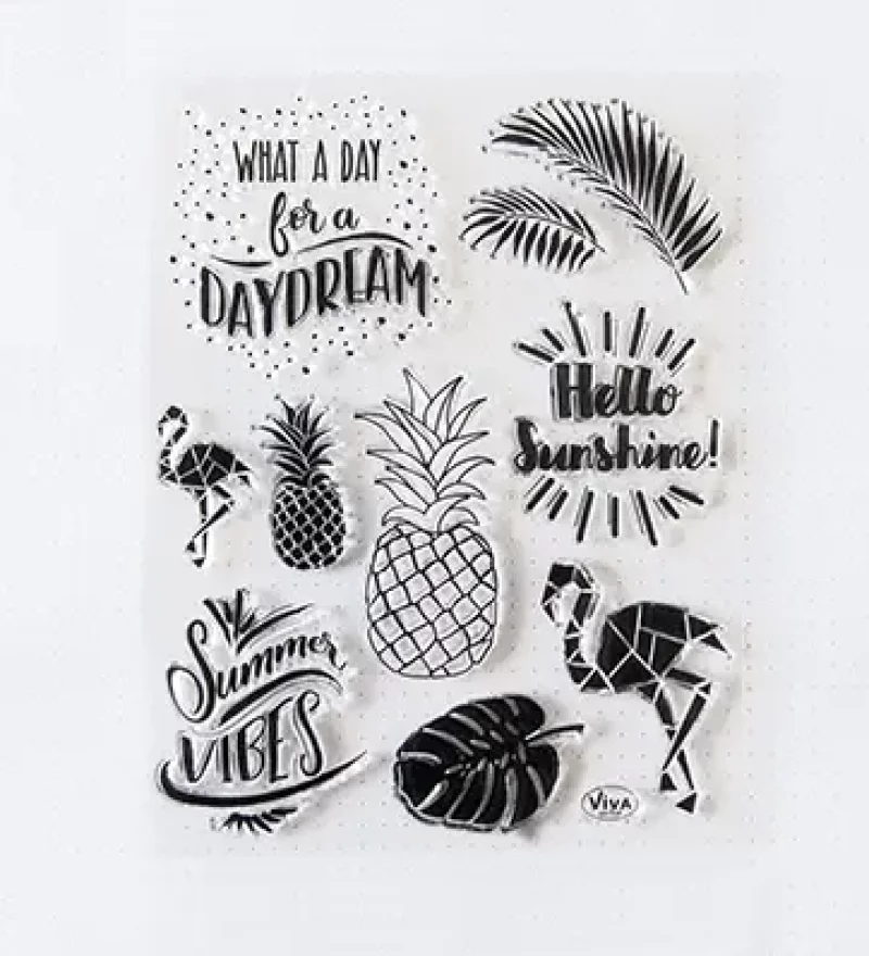 Clear Stamp Hello Summer