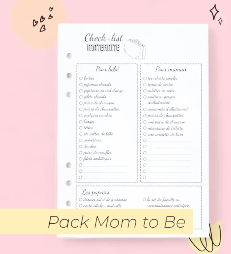 Pack Mom to be