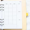 monthly log recharge annuelle bullet journal