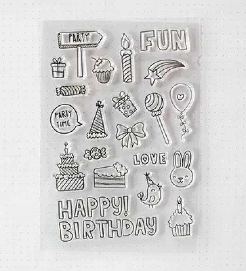 Clear Stamp Happy Birthday