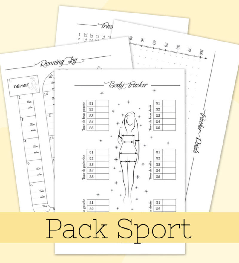 Pack Sport - à imprimer soi-même