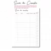 pack finance recharge bullet journal suivi de compte
