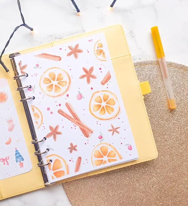Page déco Noël Gourmand