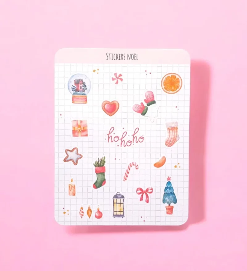Stickers Noël Gourmand