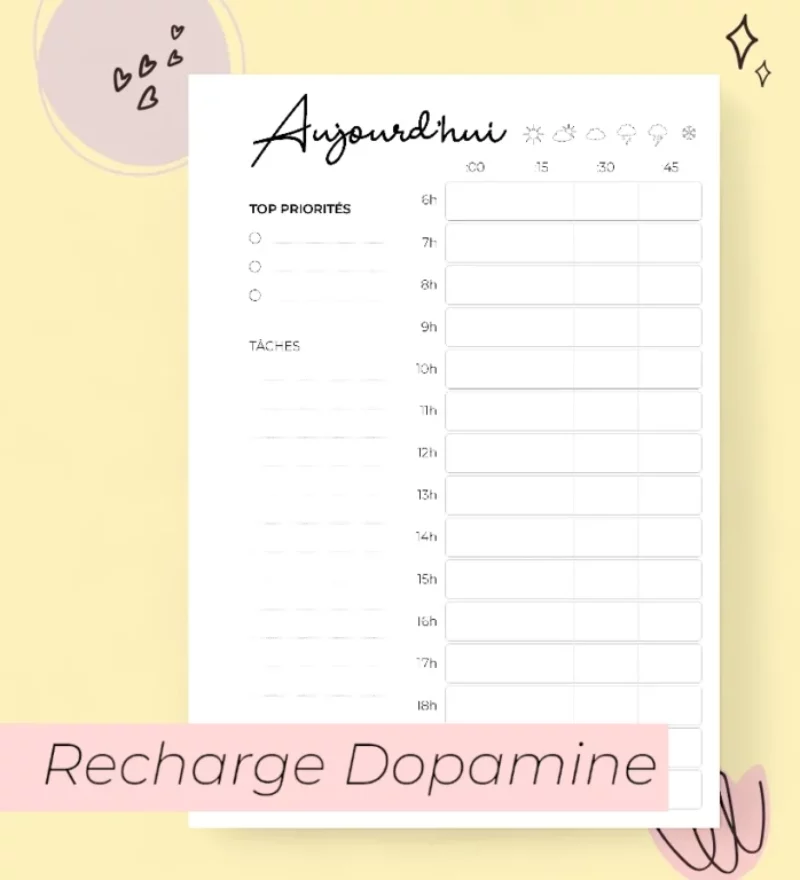 Recharge Dopamine - Time-Blocking
