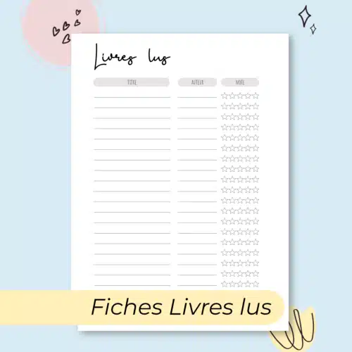 Basique Livres Lus