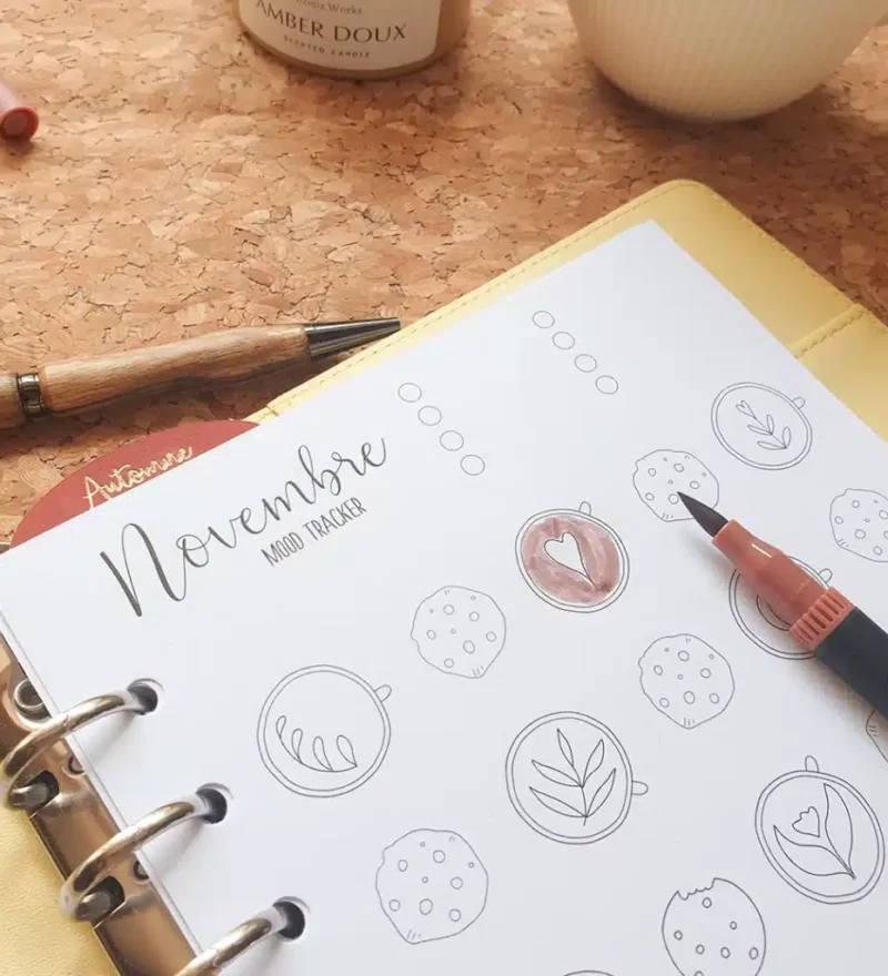 Mood Trackers Automne - Gourmandises