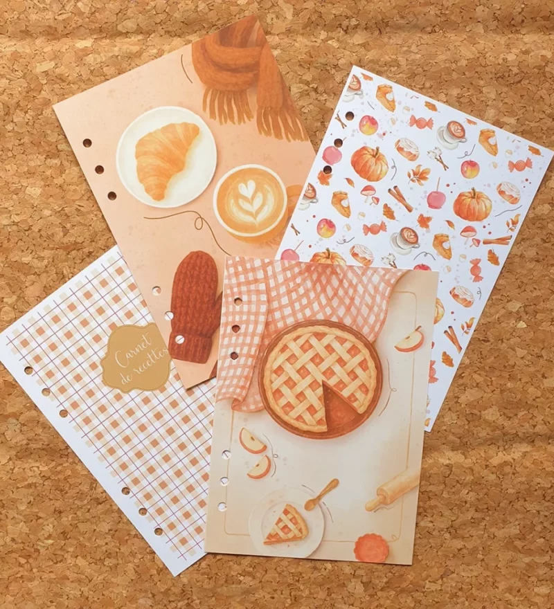 Page déco Gourmandises d'automne