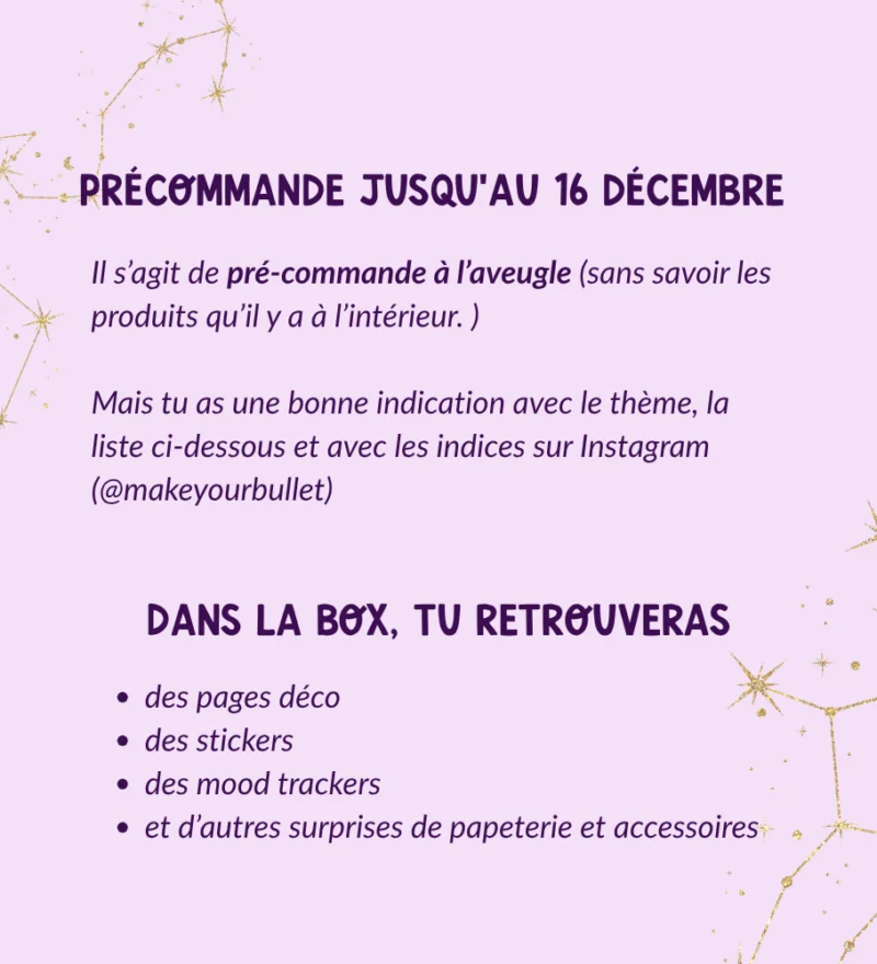 Box Hiver Bullet Journal