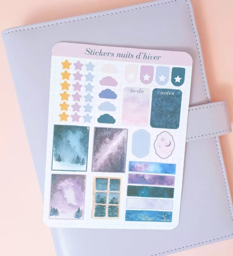 Stickers Nuits d'hiver