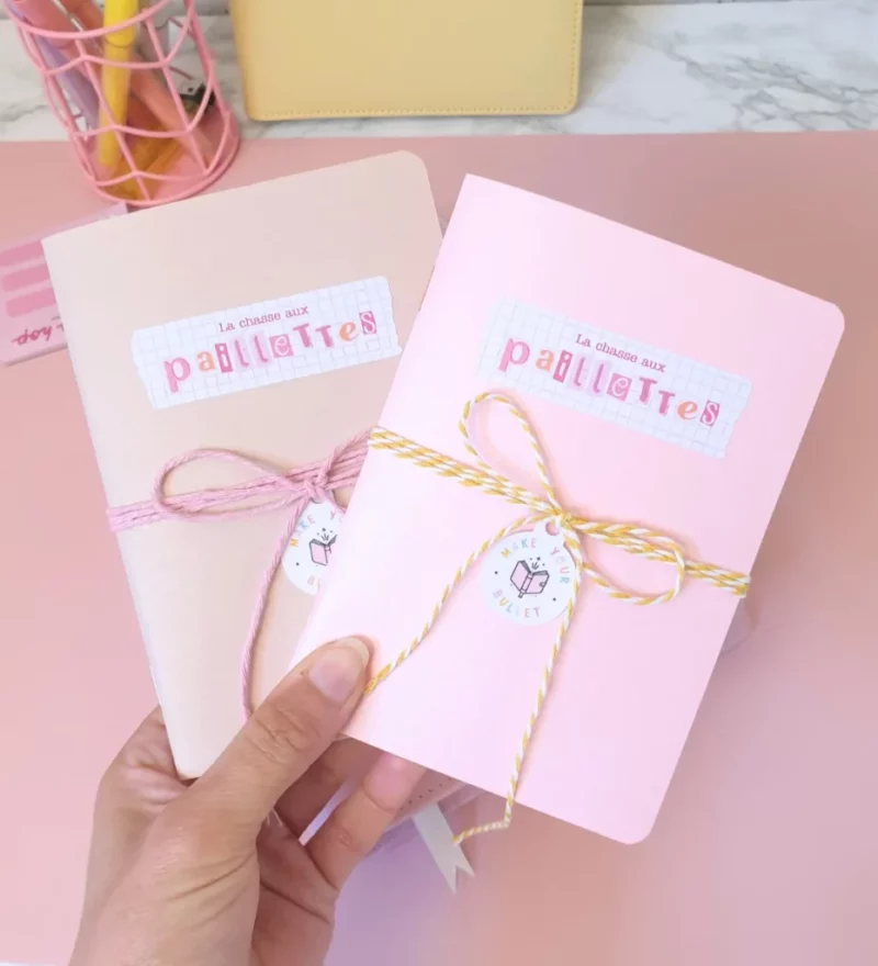 Le carnet "La chasse aux paillettes"