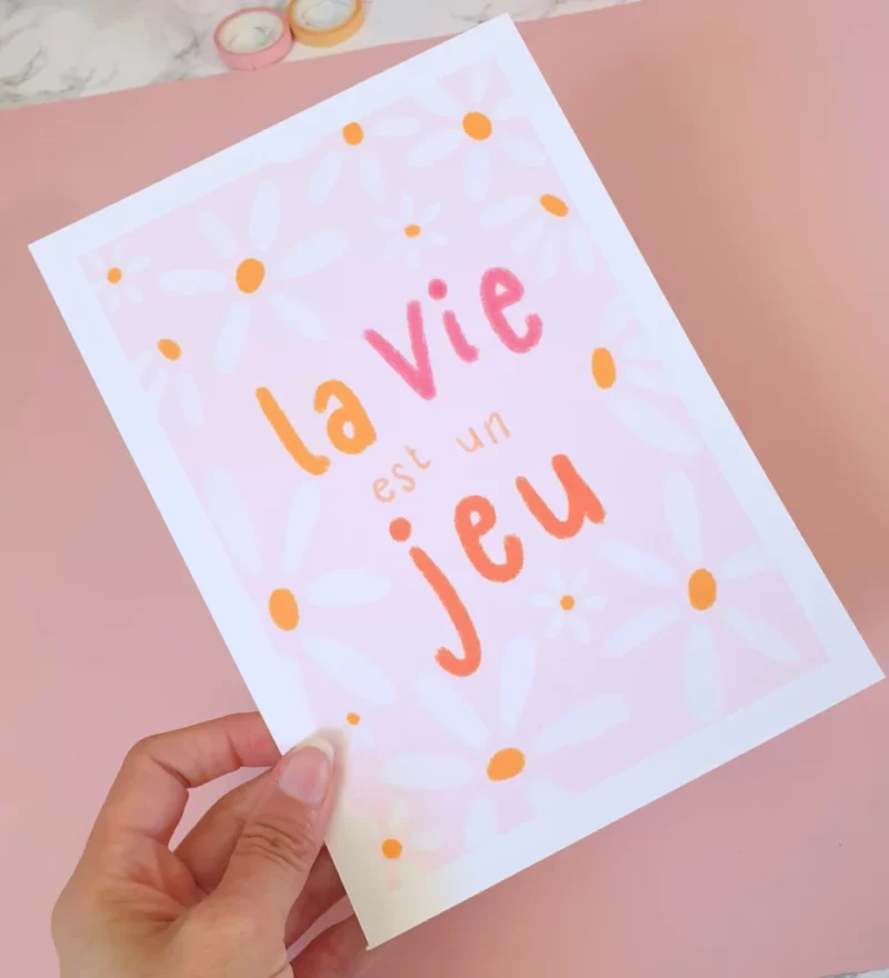 Illustration La Vie est un Jeu