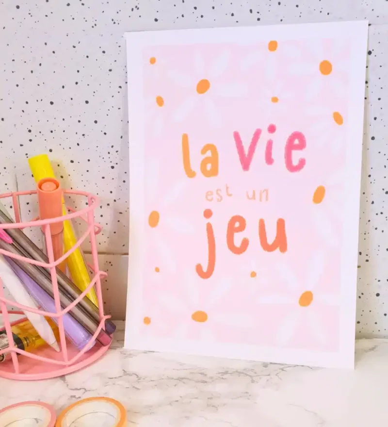 Illustration La Vie est un Jeu