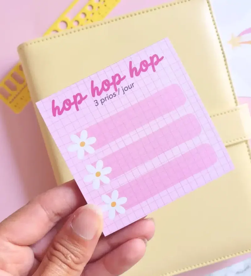 Bloc-notes hop hop hop