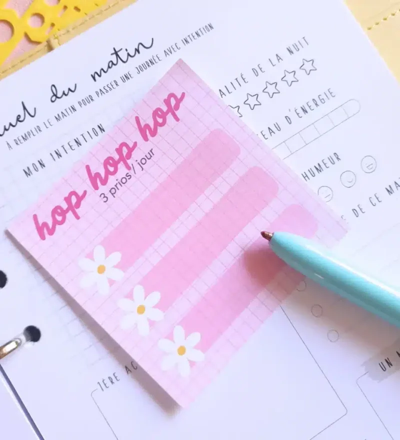 Bloc-notes hop hop hop